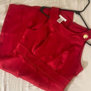 London times size 8 red dress